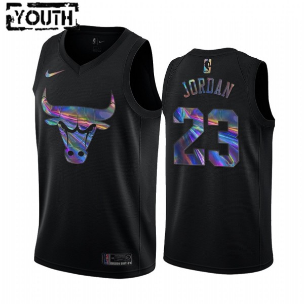NBA Chicago Bulls Trikot Michael Jordan 23 Iridescent HWC Collection Swingman - Kinder
